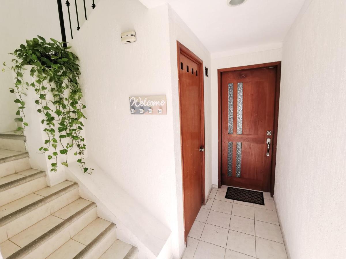 Beautiful & Cozy Near Beach Apartment Pool & Kingsize Bed Cancún Eksteriør bilde