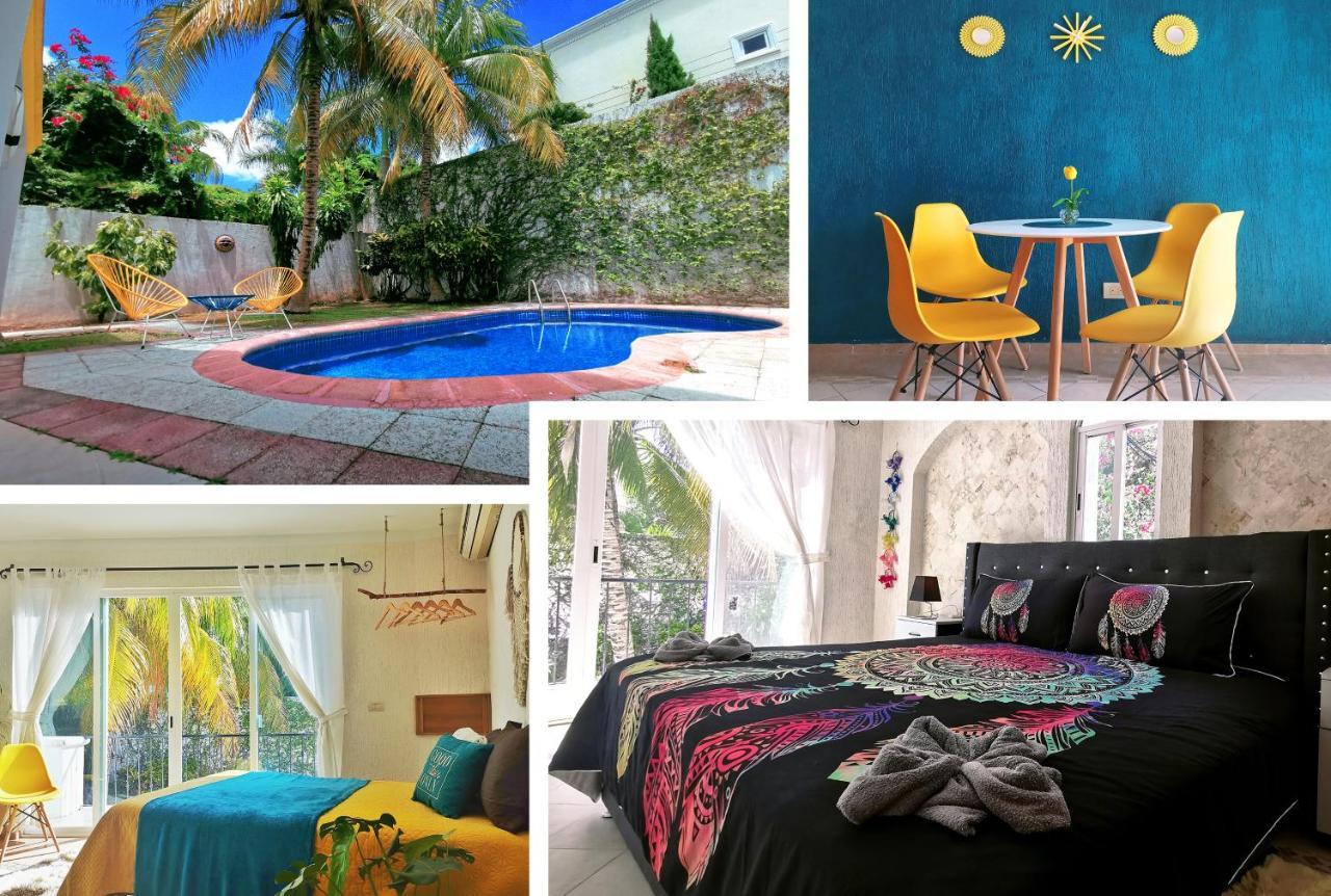 Beautiful & Cozy Near Beach Apartment Pool & Kingsize Bed Cancún Eksteriør bilde
