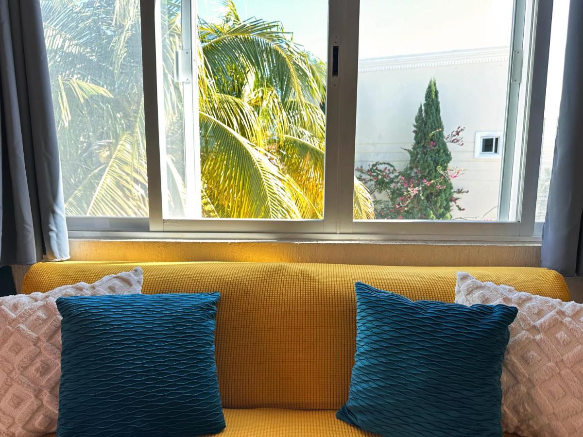 Beautiful & Cozy Near Beach Apartment Pool & Kingsize Bed Cancún Eksteriør bilde