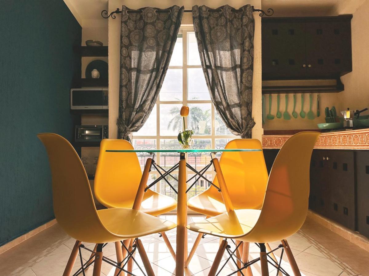 Beautiful & Cozy Near Beach Apartment Pool & Kingsize Bed Cancún Eksteriør bilde