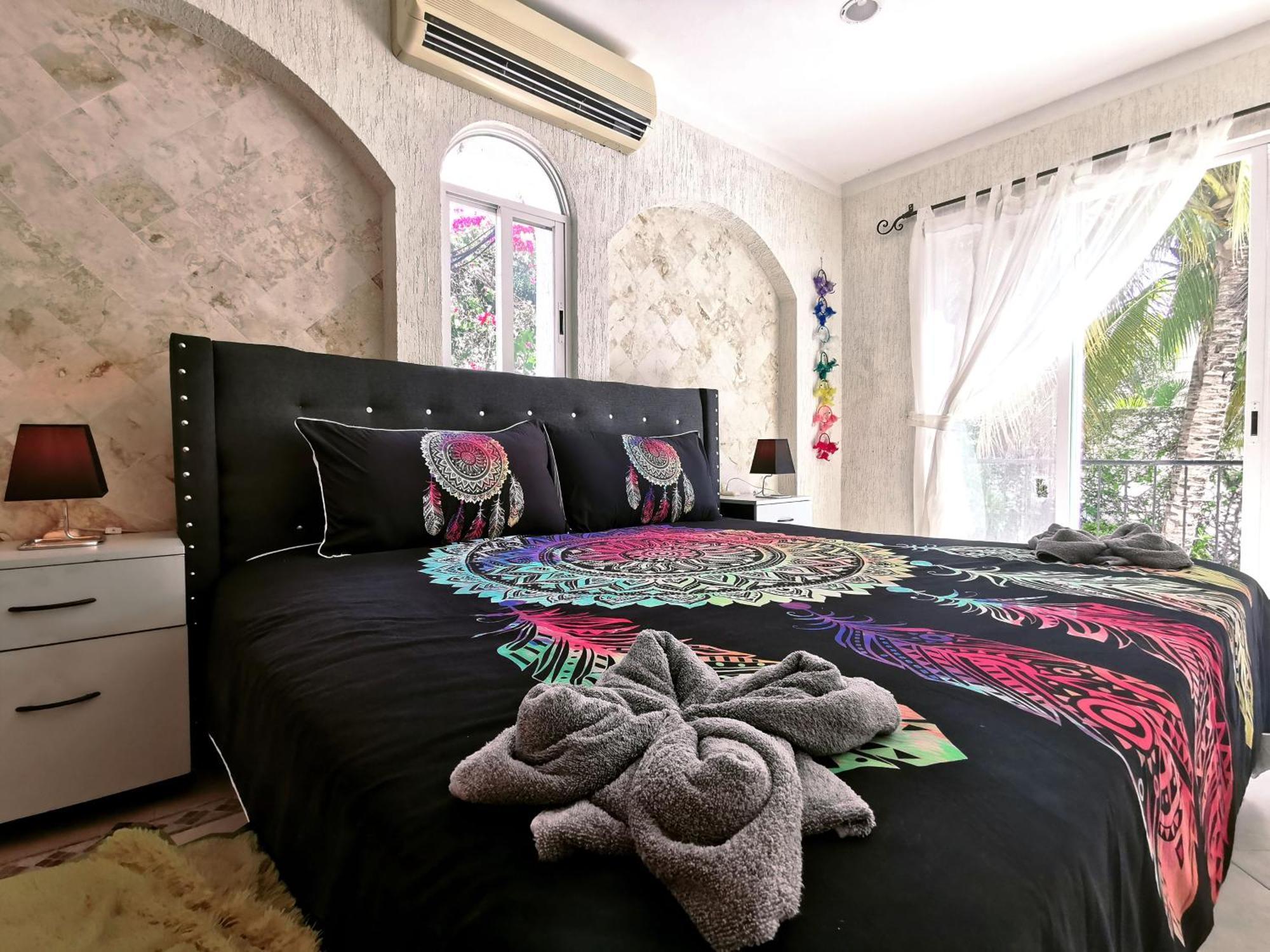 Beautiful & Cozy Near Beach Apartment Pool & Kingsize Bed Cancún Rom bilde