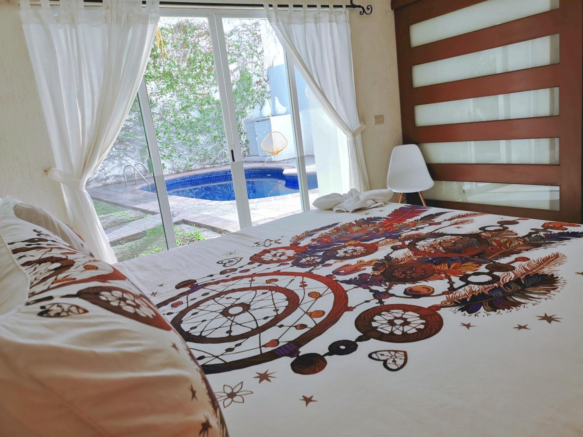 Beautiful & Cozy Near Beach Apartment Pool & Kingsize Bed Cancún Rom bilde